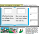 Reading Comprehension LARGE Task Cards for Special Education/AUTISM with DATA
